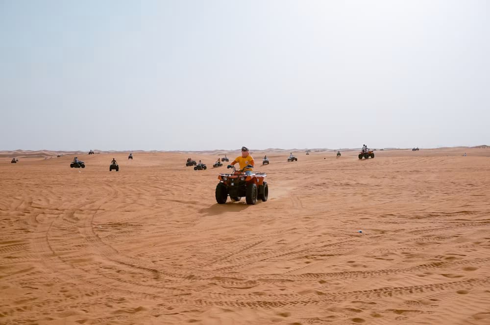 Sunset Quad Bike Tour at the Giza Pyramids – Desert Safari Adventure Gallery Image