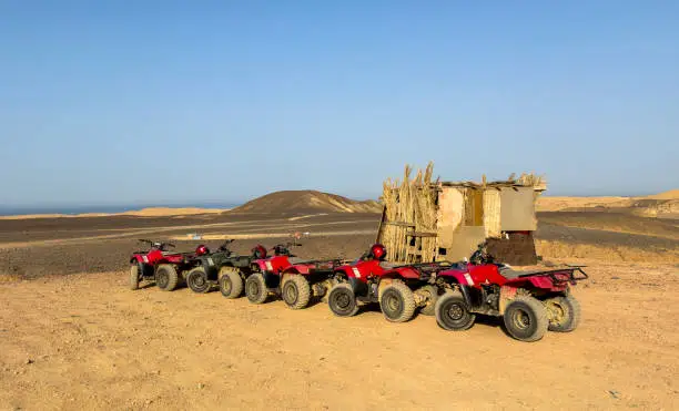 Sunset Quad Bike Tour at the Giza Pyramids – Desert Safari Adventure Gallery Image