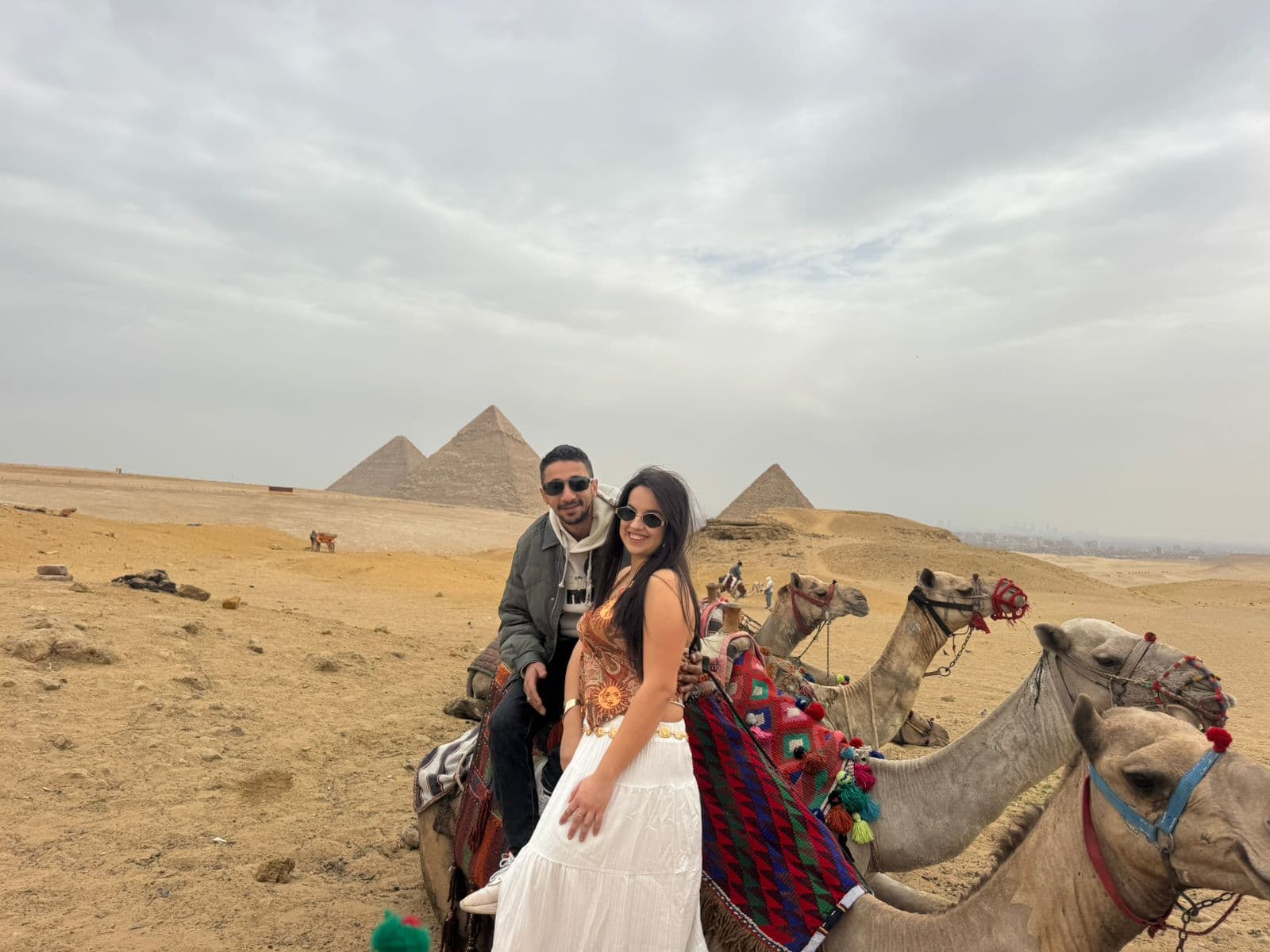 Camel Ride at the Giza Pyramids | Explore Egypt's Timeless Desert Gallery Image