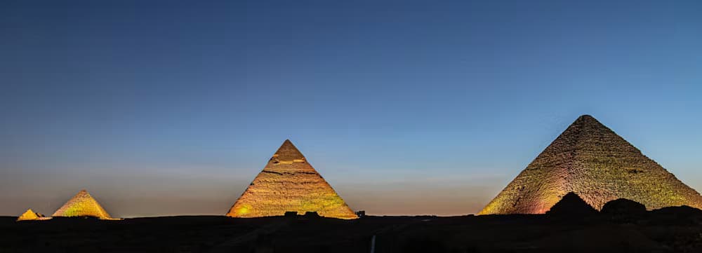 Giza Pyramids Sound & Light Show | An Unforgettable Evening Experience Gallery Image